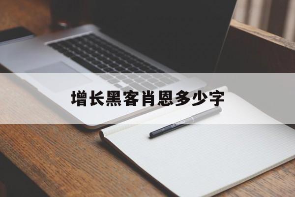 增长黑客肖恩多少字（增长黑客作者肖恩）