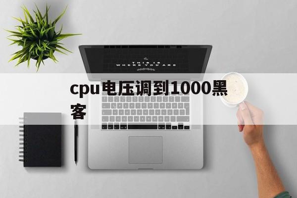 cpu电压调到1000黑客（黑客可以控制cpu电压吗）