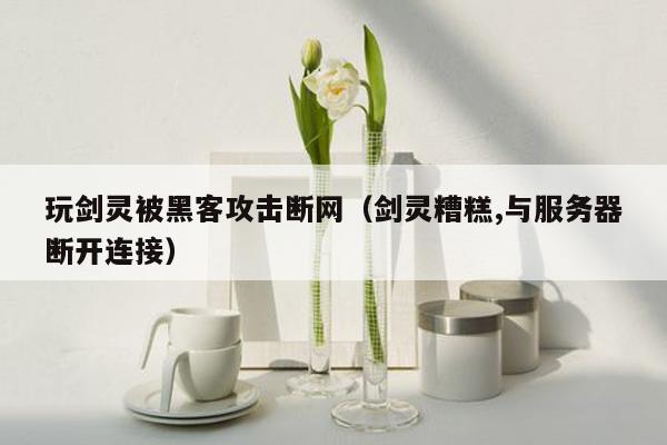 玩剑灵被黑客攻击断网（剑灵糟糕,与服务器断开连接）