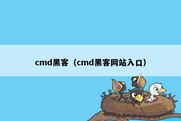 cmd黑客（cmd黑客网站入口）