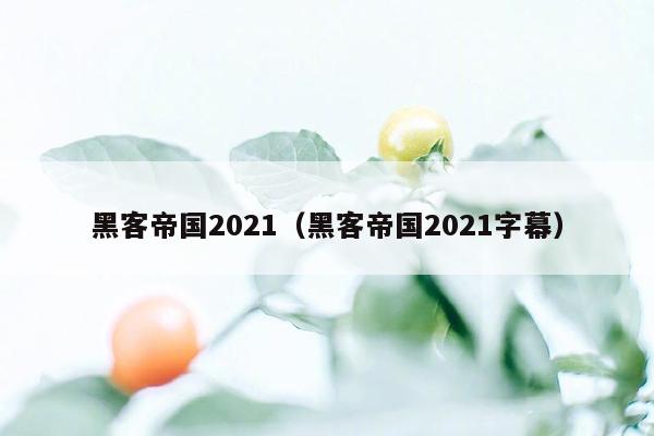 黑客帝国2021（黑客帝国2021字幕）