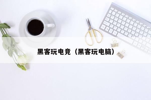 黑客玩电竞（黑客玩电脑）