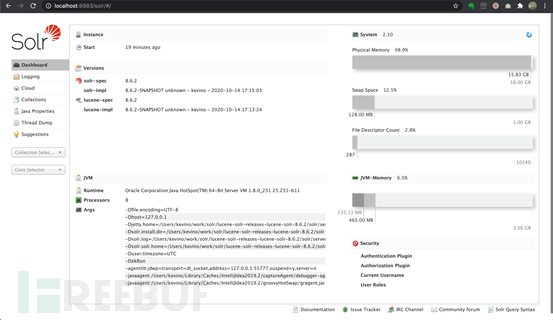 Apache Solr 未授权上传（RCE）<strong><span class=