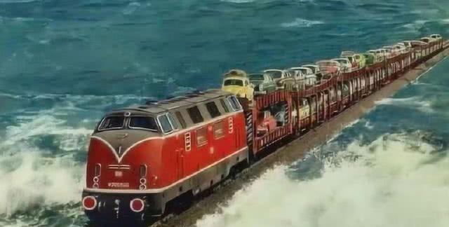 火车到海南是怎么过海的？要不是亲眼所见，怎么会想到呢？