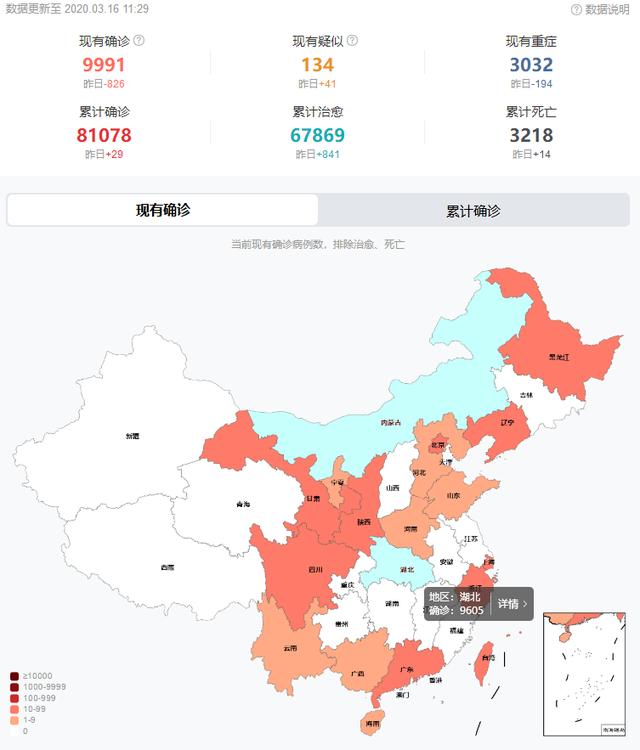 专家称疫情今夏结束基本不可能！3月16日全国新增16例确诊病例 国外确诊已超国内