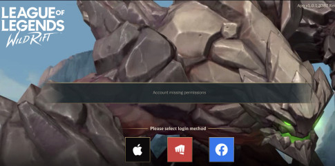 英雄联盟手游account missing permissions怎么办 英雄联盟手游账户没有权限解决方法