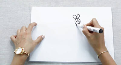 简笔画嫦娥和玉兔画法 嫦娥和玉兔怎么画