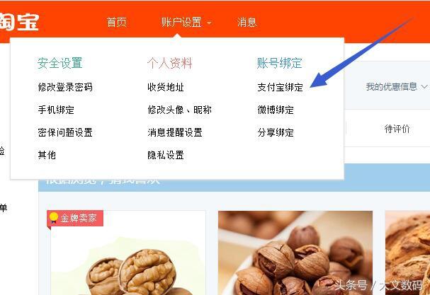 支付宝如何注销怎么解除绑定的淘宝阿里巴巴帐号