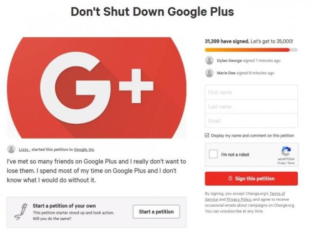 超3万人请愿谷歌不要关闭Google+