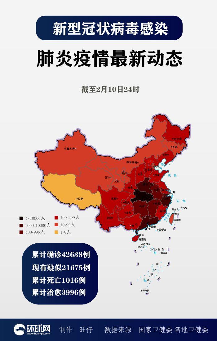 2月11日全国疫情地图最新消息 全国各省疫情分布图数据最新