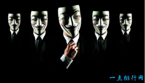 世界最大黑客组织匿名者 曾中断全世界的网络