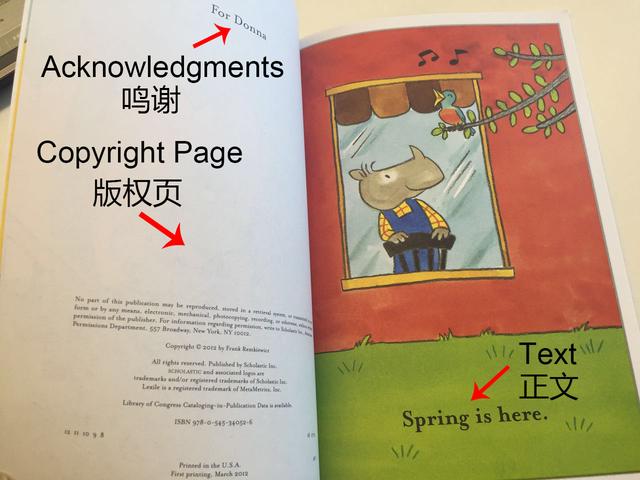 一本书的封二、扉页、简名页分别是哪页，中英文对照的告诉你