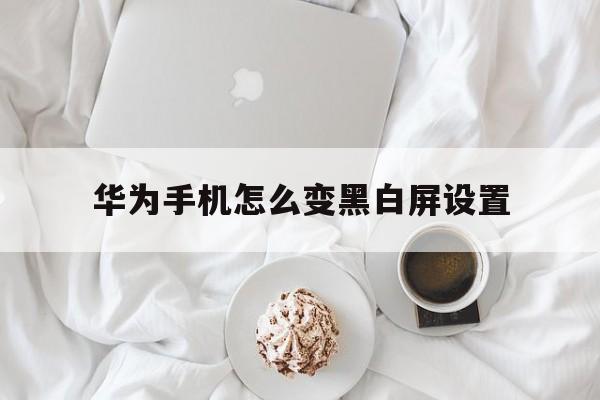 华为手机怎么变黑白屏设置（华为手机变黑白屏了怎么设置）