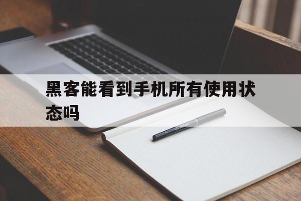 黑客能看到手机所有使用状态吗（黑客进入手机能看到些什么）