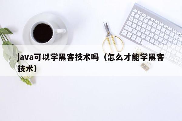 java可以学黑客技术吗（怎么才能学黑客技术）