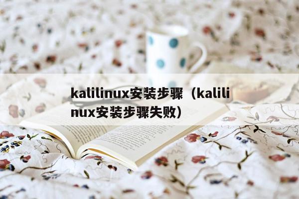 kalilinux安装步骤（kalilinux安装步骤失败）