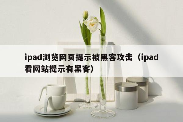 ipad浏览网页提示被黑客攻击（ipad看网站提示有黑客）