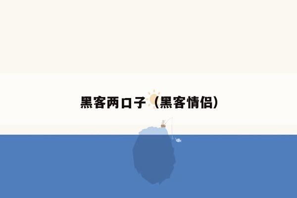 黑客两口子（黑客情侣）