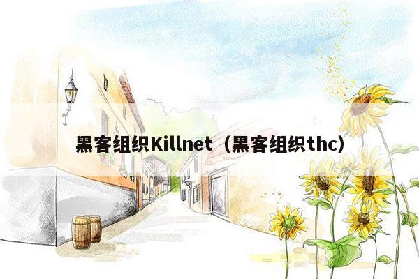 黑客组织Killnet（黑客组织thc）