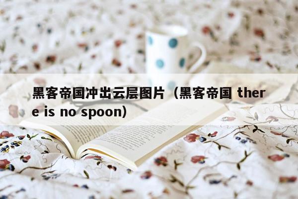 黑客帝国冲出云层图片（黑客帝国 there is no spoon）